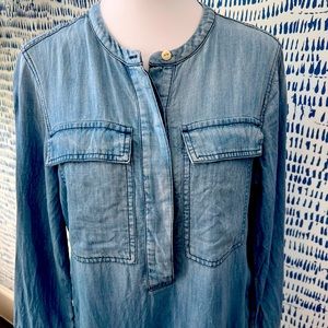 J Crew Chambray Denim Dress